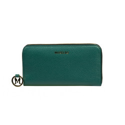 Portefeuille femme 200g cuir vert