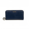 Portefeuille femme 200g bleu caviar