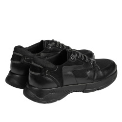 Baskets hommes 966 noir combiné