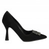 Chaussures élégantes femme 1312 noir antilope