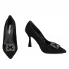 Chaussures élégantes femme 1312 noir antilope