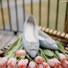 Ballerines femme 1301 bleu bébé