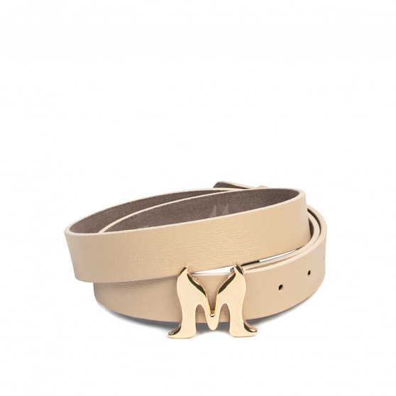 Ceinture femme 41m cappuccino saffiano Ceinture femme 41m cappuccino saffiano