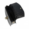 Sac à main femme 023g croco noir