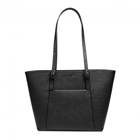 Sac à main femme bandoulière 021g 01 noir caviar