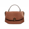 Sac à main femme 023g croco camel