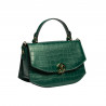 Sac à main femme 023g croco vert