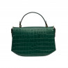 Sac à main femme 023g croco vert