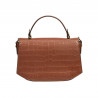 Sac à main femme 023g croco camel