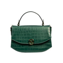 Sac à main femme 023g croco vert