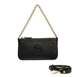 Sac à main femme d'épaule 024g biz noir