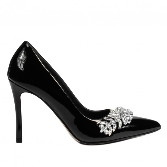 Chaussures élégantes femme 1300 vernis noir Chaussures élégantes femme 1300 vernis noir