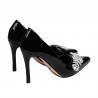 Chaussures élégantes femme 1300 vernis noir