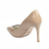 Chaussures élégantes femme 1300 vernis camel
