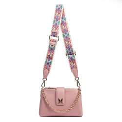 Sac à main femme à bandoulière 003g rose