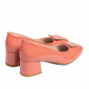 Chaussures élégantes femme 1321 vernis saumon