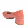 Chaussures élégantes femme 1321 vernis saumon