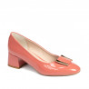 Chaussures élégantes femme 1321 vernis saumon
