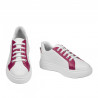 Chaussures de sport femme 6073 blanc+fuchsia