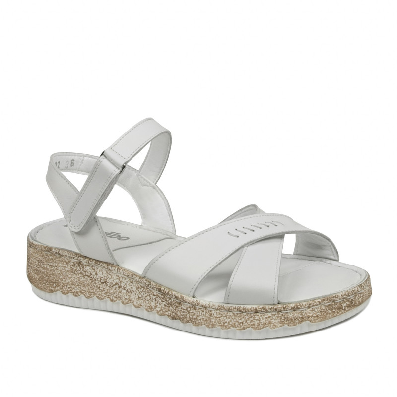 Sandales femme 5102 blanc