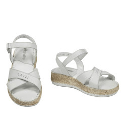 Sandales femme 5102 blanc