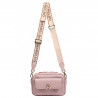 Sac à bandoulière femme 014g rose poudre