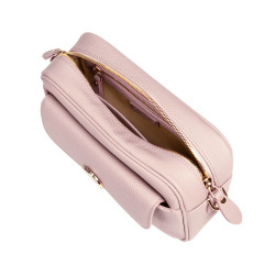 Sac à bandoulière femme 014g rose poudre