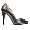 Chaussures élégantes femme 1279 argent nacré