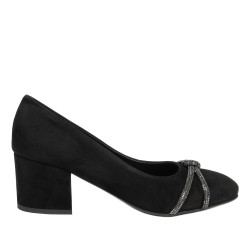 Chaussures élégantes femme 1336 noir antilope