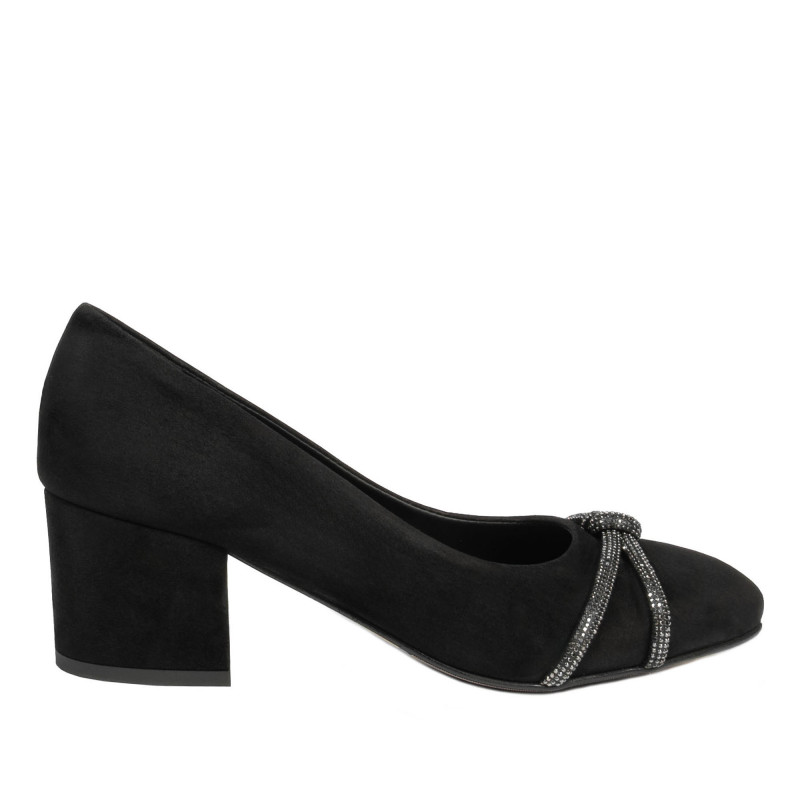 Chaussures élégantes femme 1336 noir antilope