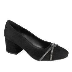 Chaussures élégantes femme 1336 noir antilope