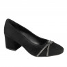 Chaussures élégantes femme 1336 noir antilope