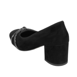 Chaussures élégantes femme 1336 noir antilope