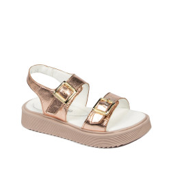 Sandales enfants 529 poudre nacrée