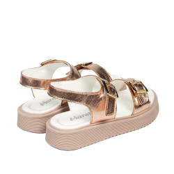 Sandales enfants 529 poudre nacrée