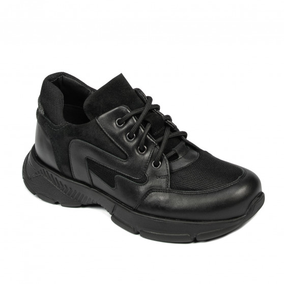 Chaussures de sport adolescents 8001 noir combiné Chaussures de sport adolescents 8001 noir combiné