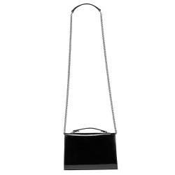Sac à main pour femme à bandoulière 013g 01 vernis noir
