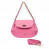 Sac à main femme épaule 026g biz rose fuchsia