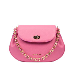 Sac à main femme épaule 026g biz rose fuchsia
