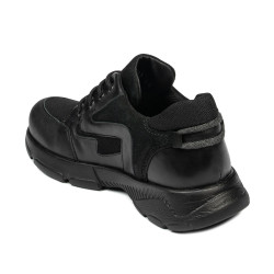 Chaussures de sport adolescents 8001 noir combiné