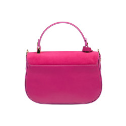 Sac à main femme 022g fuchsia combiné