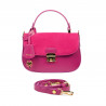 Sac à main femme 022g fuchsia combiné