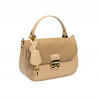 Sac à main femme 022g beige latte combiné