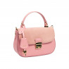 Sac à main femme 022g rose combiné