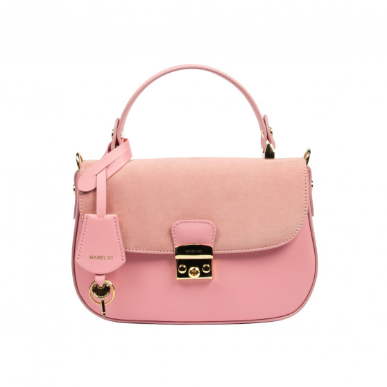 Sac à main femme 022g rose combiné Sac à main femme 022g rose combiné