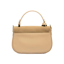 Sac à main femme 022g beige latte combiné