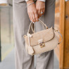 Sac à main femme 022g beige latte combiné lifestyle