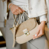 Sac à main femme 022g beige latte combiné lifestyle