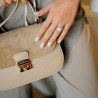 Sac à main femme 022g beige latte combiné lifestyle