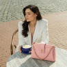 Sac à main femme à bandoulière 003g rose lifestyle